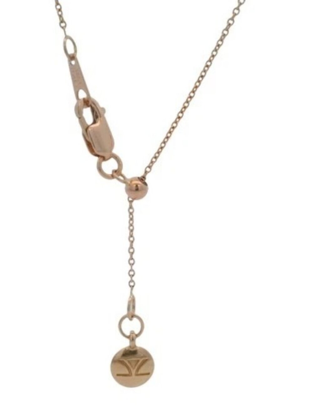 Le Vian Solid 14kt Rose Gold 21" Long Thin Cable Chain Necklace